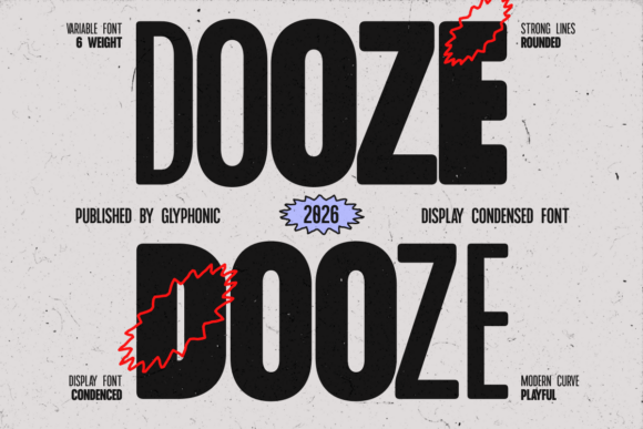 Dooze: A High-Impact Display Font for Modern Brands