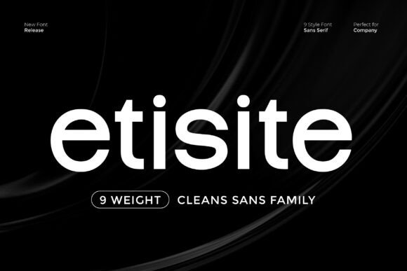 Etisite: The Modern Sans Serif for Clear Communication
