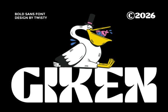Giken: The Bold Sans Serif for Modern Impact