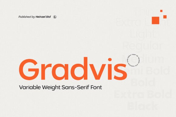 Gradvis: A Modern Sans Serif for Clear Communication