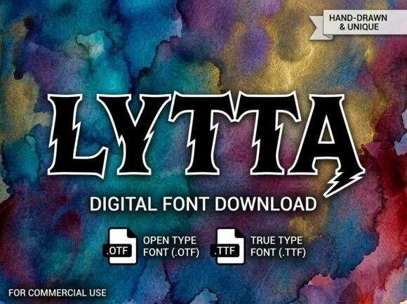 Lytta: Command Attention with a Bold Display Font