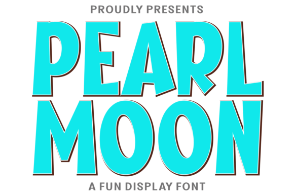 Pearl Moon: Your Retro-Groovy Font for Bold Branding