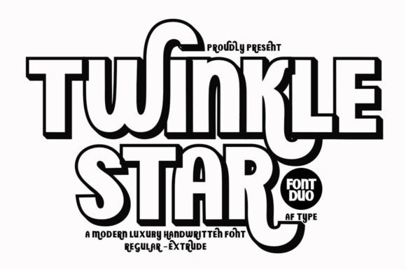 Twinkle Star: A Display Font with a Captivating, Cheerful Charm